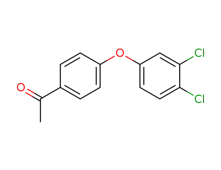 Molecular Structure of 99922-96-0 (1-[4-(3,4-dichlorophenoxy)phenyl]ethanone)
