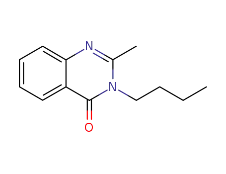 Molecular Structure of 394-90-1 (4(3H)-Quinazolinone, 3-butyl-2-methyl-)