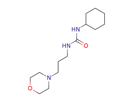 Molecular Structure of 111681-31-3 (Urea, N-cyclohexyl-N'-[3-(4-morpholinyl)propyl]-)