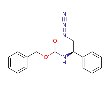 N-[(benzyloxy)carbonyl]-(R)-β-amino-1-azido-2-phenylethane