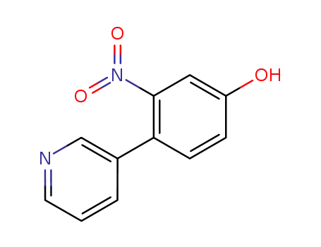 Molecular Structure of 119289-79-1 (3-(4-hydroxy-2-nitrophenyl)pyridine)