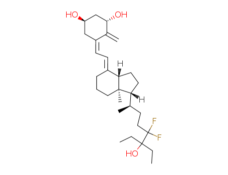 106647-71-6,26,27-dimethyl-24,24-difluoro-1,25-dihydroxyvitamin D3,26,27-dimethyl-24,24-difluoro-1,25-dihydroxyvitamin D3