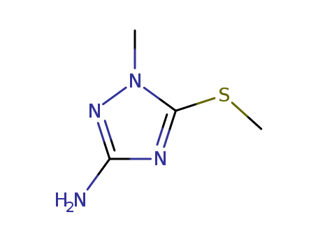 1-Methyl-5-(methylthio)-1H-1,2,4-triazol-3-amine