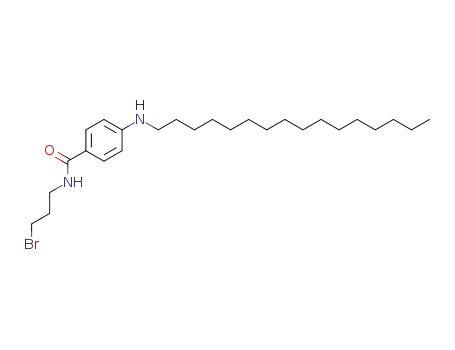 Benzamide, N-(3-bromopropyl)-4-(hexadecylamino)-