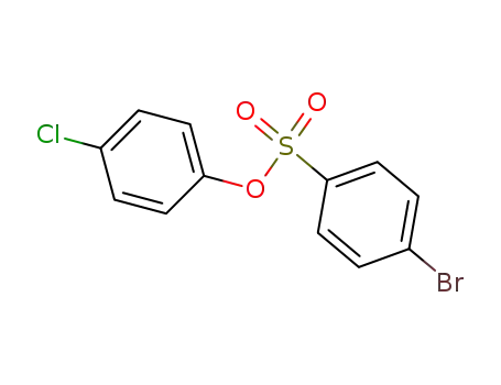 Molecular Structure of 7463-24-3 (4-chlorophenyl 4-bromobenzenesulfonate)