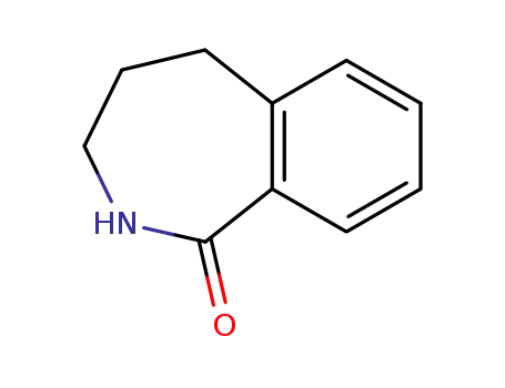 Molecular Structure of 6729-50-6 (2,3,4,5-TETRAHYDRO-BENZO[C]AZEPIN-1-ONE)
