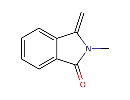 Molecular Structure of 32360-90-0 (1H-Isoindol-1-one, 2,3-dihydro-2-methyl-3-methylene-)