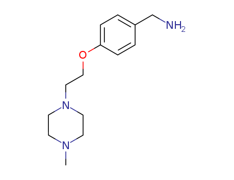 Benzenemethanamine,4-[2-(4-methyl-1-piperazinyl)ethoxy]-