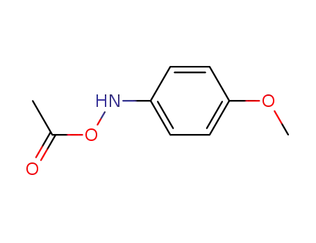 Molecular Structure of 126875-69-2 (N-Acetoxy-4-methoxyaniline)