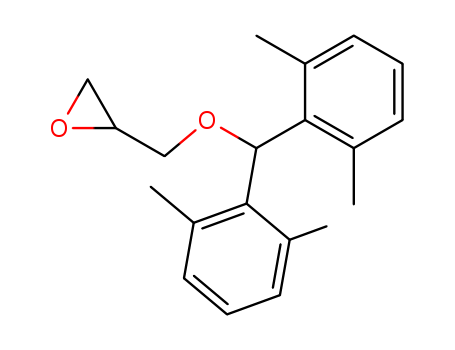 Oxirane,2-[[bis(2,6-dimethylphenyl)methoxy]methyl]- 19574-85-7