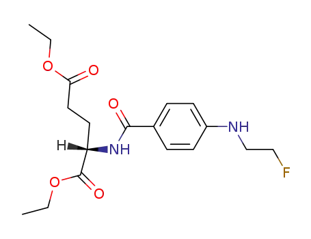 diethyl N-<4-<(2-fluoroethyl)amino>benzoyl>-L-glutamate