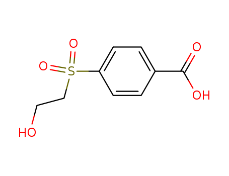 Benzoic acid, 4-[(2-hydroxyethyl)sulfonyl]-