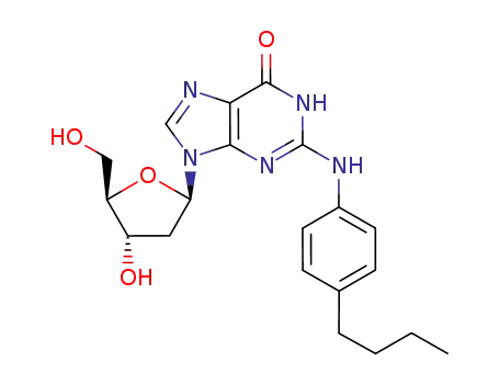 N(2)-(4-n-butylphenyl) 2'-deoxyguanosine
