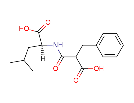 Molecular Structure of 209127-97-9 ([(RS)-2-CARBOXY-3-PHENYLPROPIONYL]-LEU-OH)