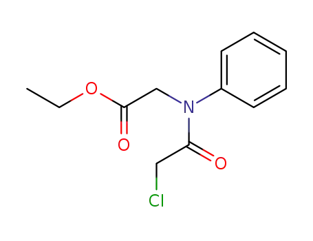 Molecular Structure of 51114-26-2 (ETHYL [(CHLOROACETYL)(PHENYL)AMINO]ACETATE)