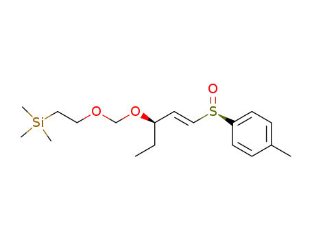 {2-[(E)-(R)-1-Ethyl-3-((R)-toluene-4-sulfinyl)-allyloxymethoxy]-ethyl}-trimethyl-silane