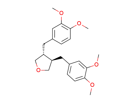 Furan, 3,4-bis[(3,4-dimethoxyphenyl)methyl]tetrahydro-, trans-