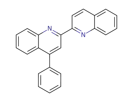 Molecular Structure of 51265-25-9 (2,2'-Biquinoline, 4-phenyl-)