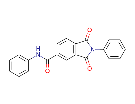 1H-Isoindole-5-carboxamide,2,3-dihydro-1,3-dioxo-N,2-diphenyl-