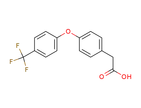 Benzeneacetic acid, 4-[4-(trifluoromethyl)phenoxy]-
