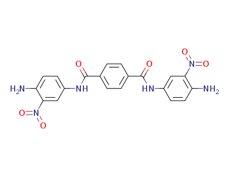 Molecular Structure of 89791-40-2 (1,4-Benzenedicarboxamide, N,N'-bis(4-amino-3-nitrophenyl)-)