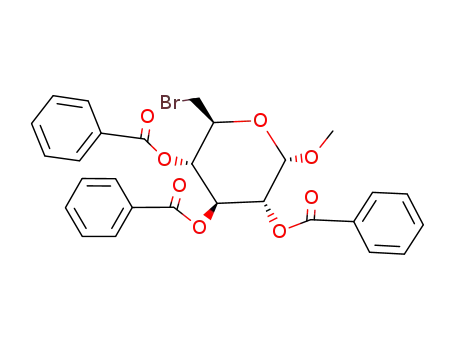 [4,5-Dibenzoyloxy-2-(bromomethyl)-6-methoxyoxan-3-yl] benzoate