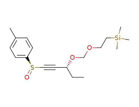 {2-[(R)-1-Ethyl-3-((S)-toluene-4-sulfinyl)-prop-2-ynyloxymethoxy]-ethyl}-trimethyl-silane