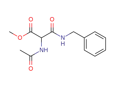 Alanine, N-acetyl-3-oxo-3-[(phenylmethyl)amino]-, methyl ester