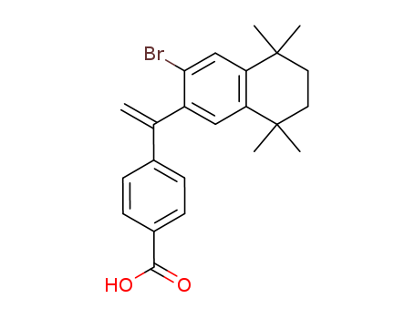 153559-60-5,Benzoic acid,4-[1-(3-bromo-5,6,7,8-tetrahydro-5,5,8,8-tetramethyl-2-naphthalenyl)ethenyl]-,LG 100147