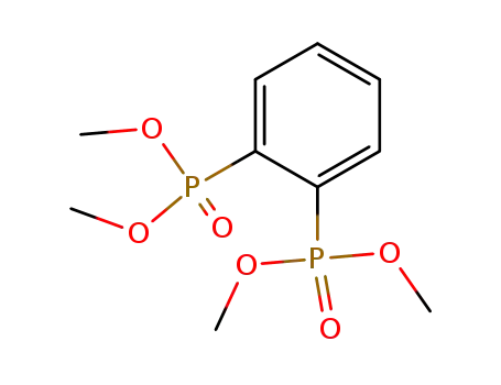Molecular Structure of 15104-46-8 (1,2-BIS(DIMETHOXYPHOSPHORYL)BENZENE)