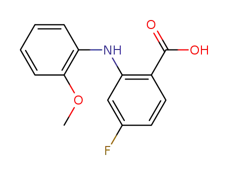 N-(2-methoxyphenyl)-4-fluoroanthranilic acid