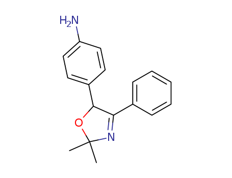 79213-93-7,4-(2,2-dimethyl-4-phenyl-2,5-dihydro-1,3-oxazol-5-yl)aniline,