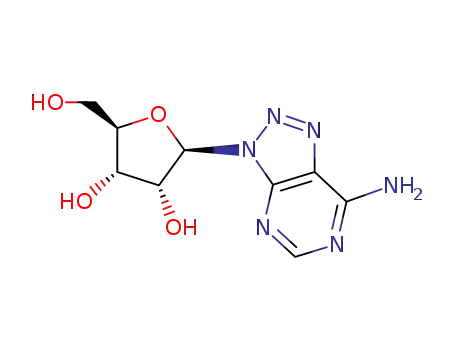 Molecular Structure of 10299-44-2 (8-AZAADENOSINE)