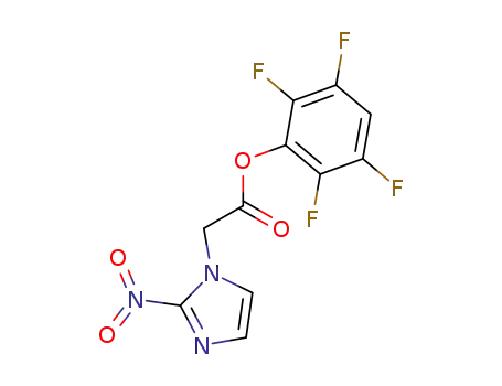2-Nitro-1H-imidazole-1-acetic acid 2,3,5,6-tetrafluorophenyl ester