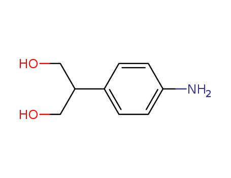 Molecular Structure of 126489-69-8 (1,3-Propanediol, 2-(4-aminophenyl)-)