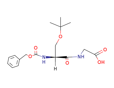 Molecular Structure of 1872-60-2 (Glycine, O-(1,1-dimethylethyl)-N-[(phenylmethoxy)carbonyl]-L-seryl-)