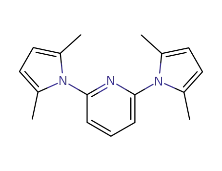 Molecular Structure of 4984-62-7 (2,6-bis(2,5-dimethyl-1H-pyrrol-1-yl)pyridine)