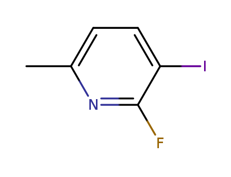 Pyridine,2-fluoro-3-iodo-6-methyl-