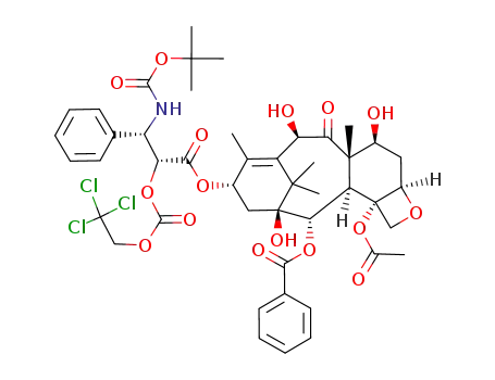 2'-O-(2,2,2-trichloroethoxycarbonyl)docetaxel