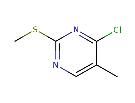 4-CHLORO-5-METHYL-2-METHYLSULFANYL-PYRIMIDINE