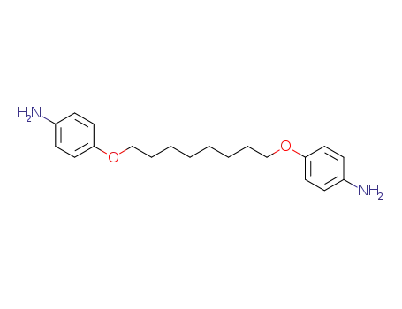 Molecular Structure of 90076-88-3 (4,4'-(1,6-Octanediyl)dioxydianiline)