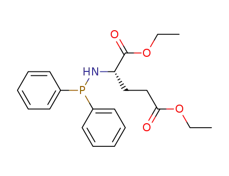 Molecular Structure of 368879-75-8 ((S)-N-diphenylphosphinoglutamic acid diethyl ester)