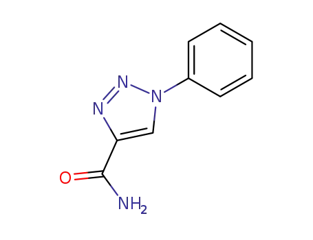 Molecular Structure of 2055-53-0 (1H-1,2,3-Triazole-4-carboxamide, 1-phenyl-)