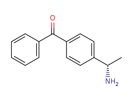 Molecular Structure of 482620-71-3 (Methanone, [4-[(1S)-1-aminoethyl]phenyl]phenyl-)