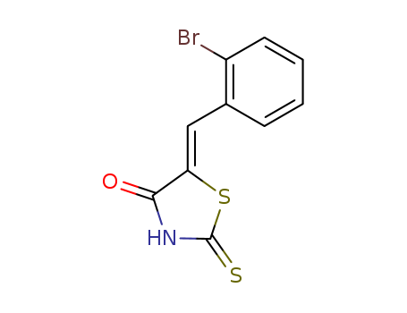 4-Thiazolidinone,5-[(2-bromophenyl)methylene]-2-thioxo- cas  5503-75-3