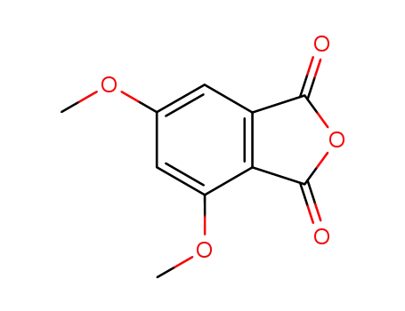 Molecular Structure of 4670-17-1 (3,5-DIMETHOXY-PHTHALIC ANHYDRIDE)