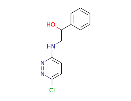 Benzenemethanol, a-[[(6-chloro-3-pyridazinyl)amino]methyl]-