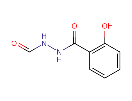 Molecular Structure of 1010-85-1 (Benzoic acid,2-hydroxy-, 2-formylhydrazide)