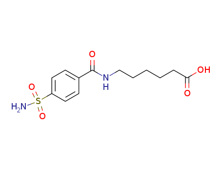 Hexanoic acid, 6-[[4-(aminosulfonyl)benzoyl]amino]-
