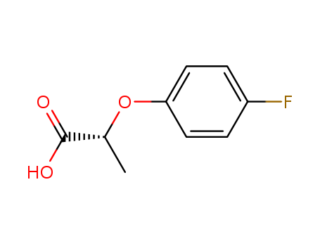 Propanoic acid, 2-(4-fluorophenoxy)-, (2R)-